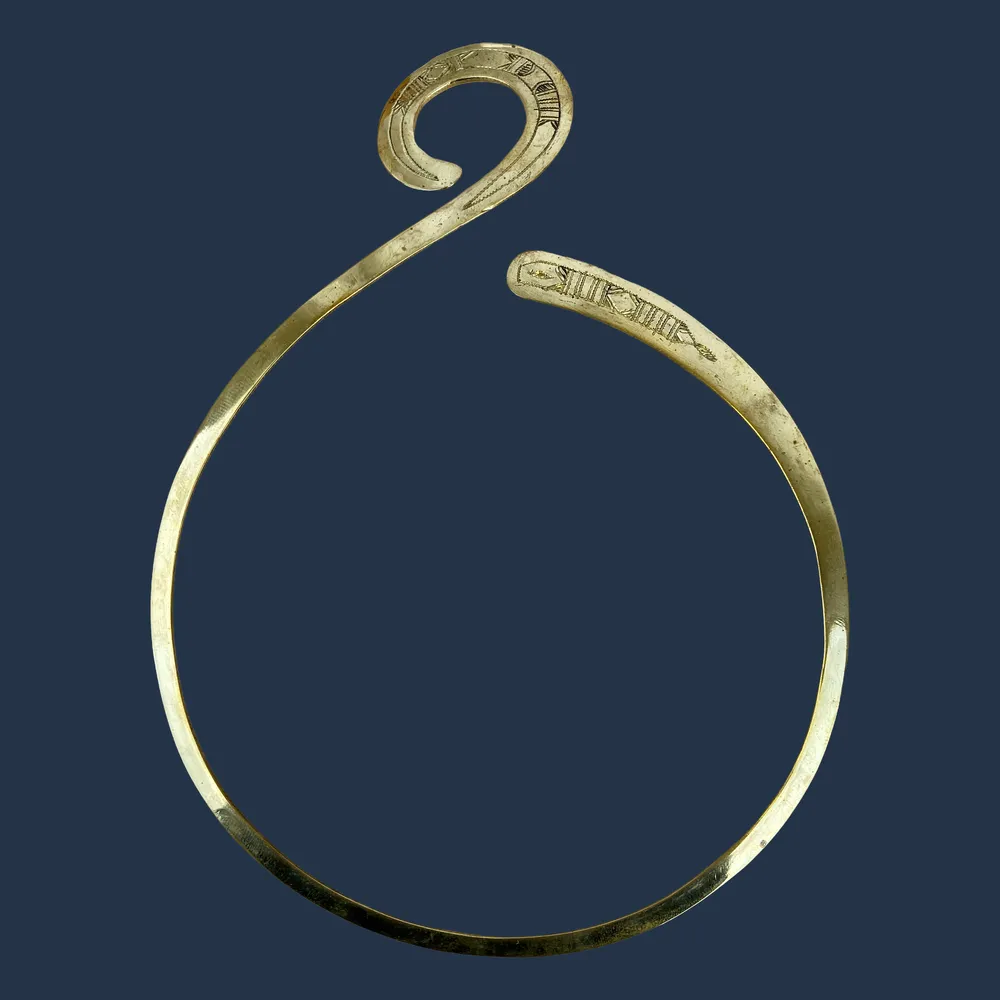 [CODO-0002] Collier – Laiton doré [0002]