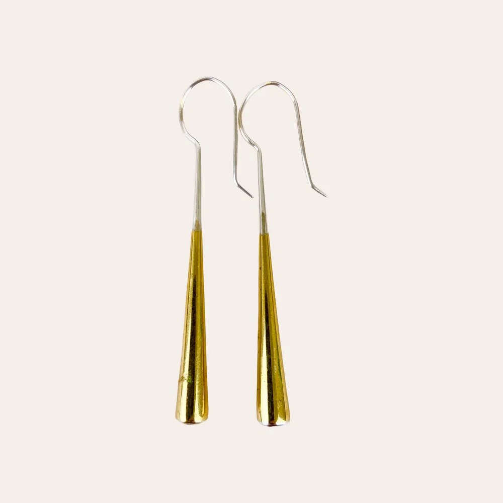 [BOAR-1967] Boucles d'oreilles – Argent & Laiton [1967]