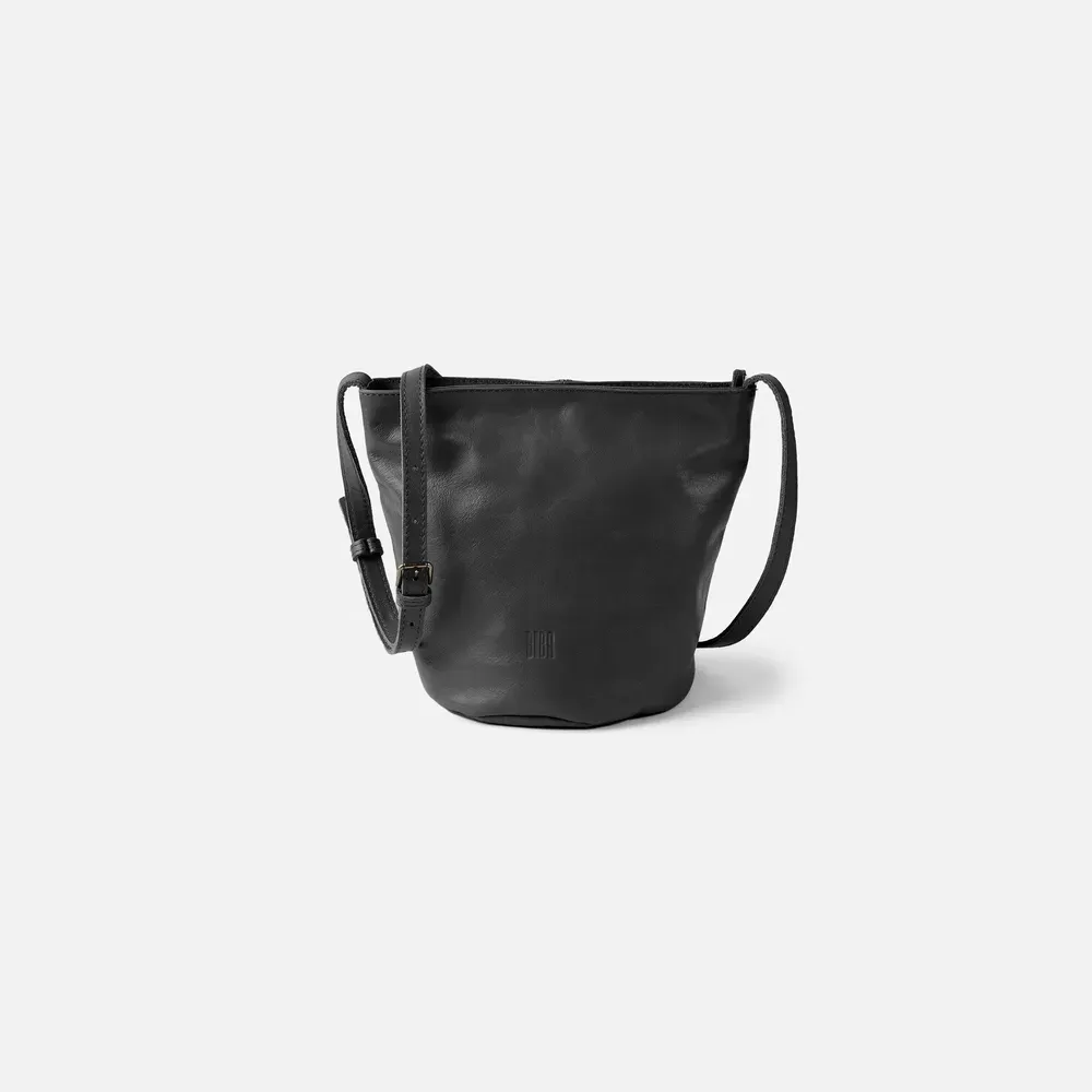 [BIBA-CEF1L-NOIR] Sac à bandoulière 'Chester Buff' Noir – Biba