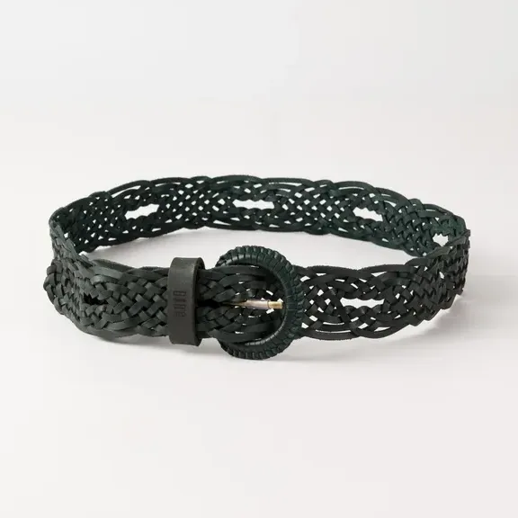 [BIBA-GIL1A-VERT_D_EAU-105] Ceinture 'Gila' Vert d'Eau – 105 cm – Biba