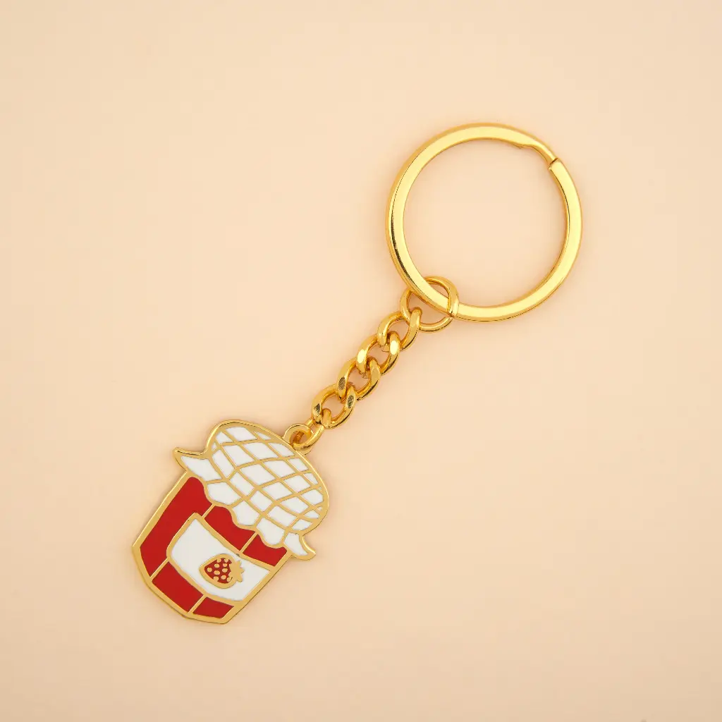 [COU-PORTECLECONFITURE] Porte-clés 'Confiture' - Coucou Suzette