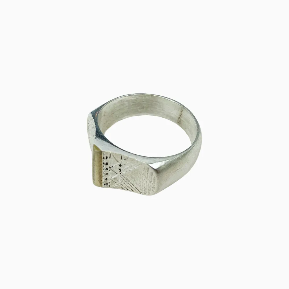 [BAAR-3532-56] Bague – Argent & bronze – Ombre Claire
