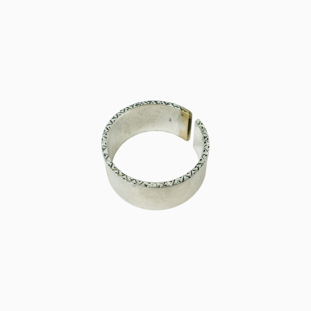 [BAAR-3542-72] Bague – Argent & bronze – Ombre Claire