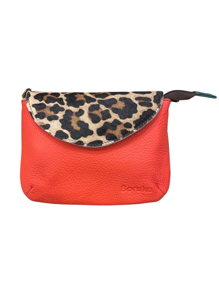 [SORU-0278-047915P] Sac en Bandouilière 'Carol' – Imprimé léopard – Soruka