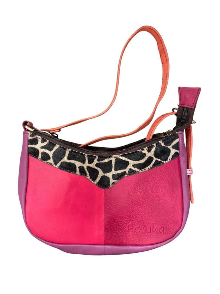 [SORU-0327-81196] Sac en Bandouilière 'Tori' – Imprimé léopard – Soruka