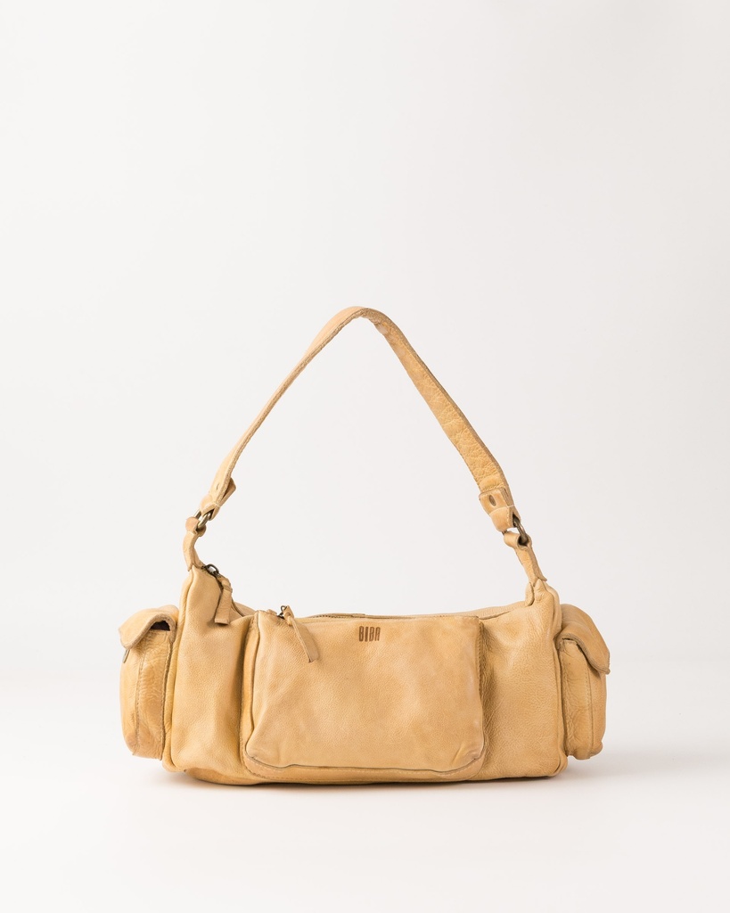 [BIBA-KEC3L-JAUNE] Sac à bandoulière 'Keno' – Jaune – Biba