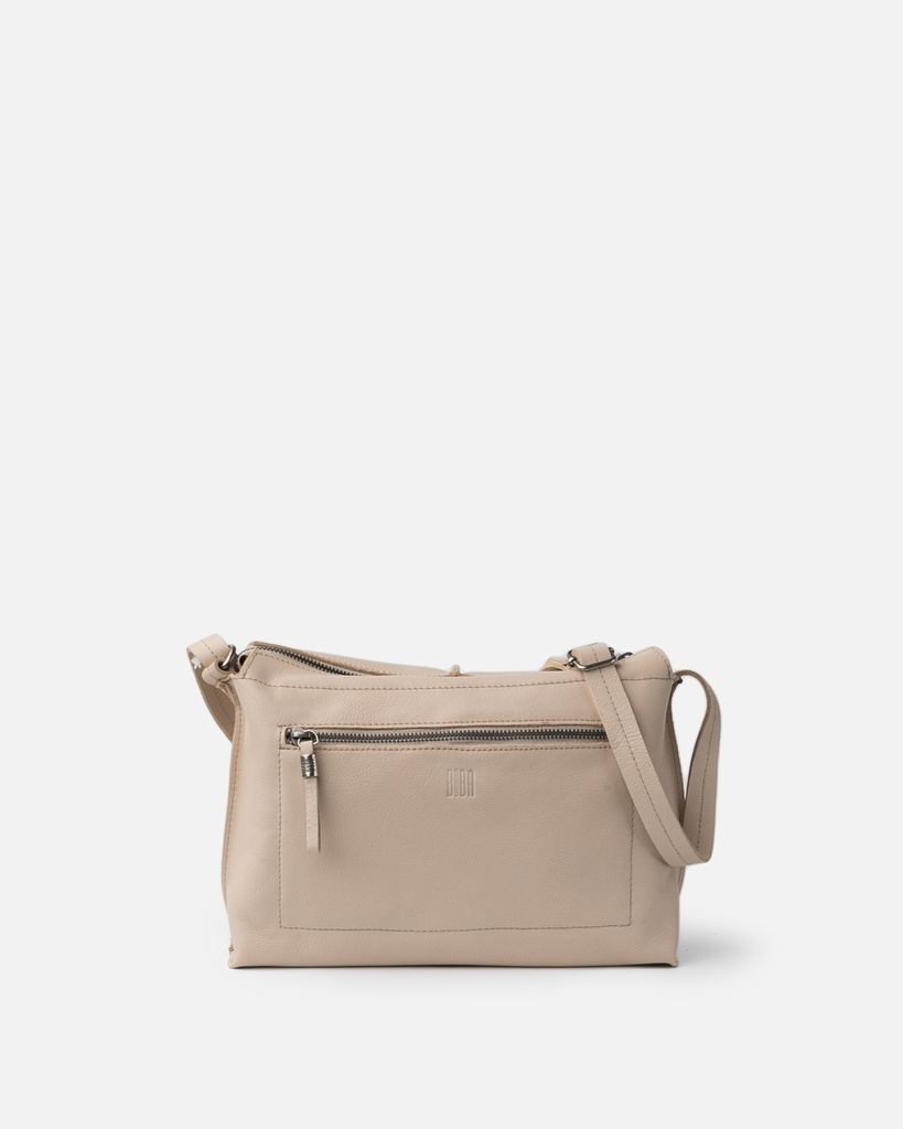 [BIBA-NSY2L-ECRU] Sac à bandoulière 'New Sylva' – Écru – Biba