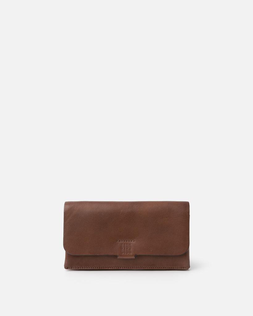 [BIBA-VET2L-BRUN_CLAIR] Portefeuille 'Veta' – Brun Clair – Biba