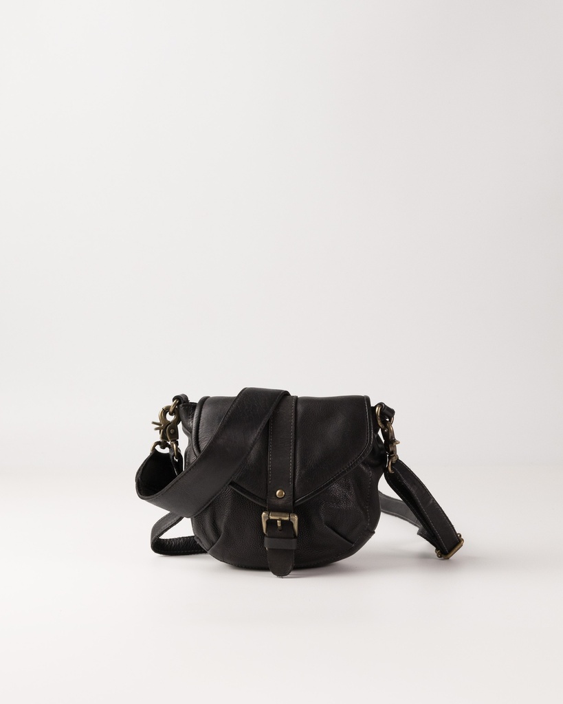 [BIBA-CLT2L-NOIR] Sac à bandoulière 'Clint' – Noir – Biba