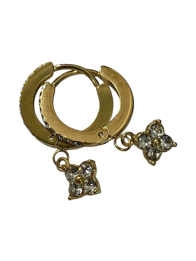 [GAR-SIAN-BO-28-01] Boucles d'oreilles 'Sian' – Acier – By Garance