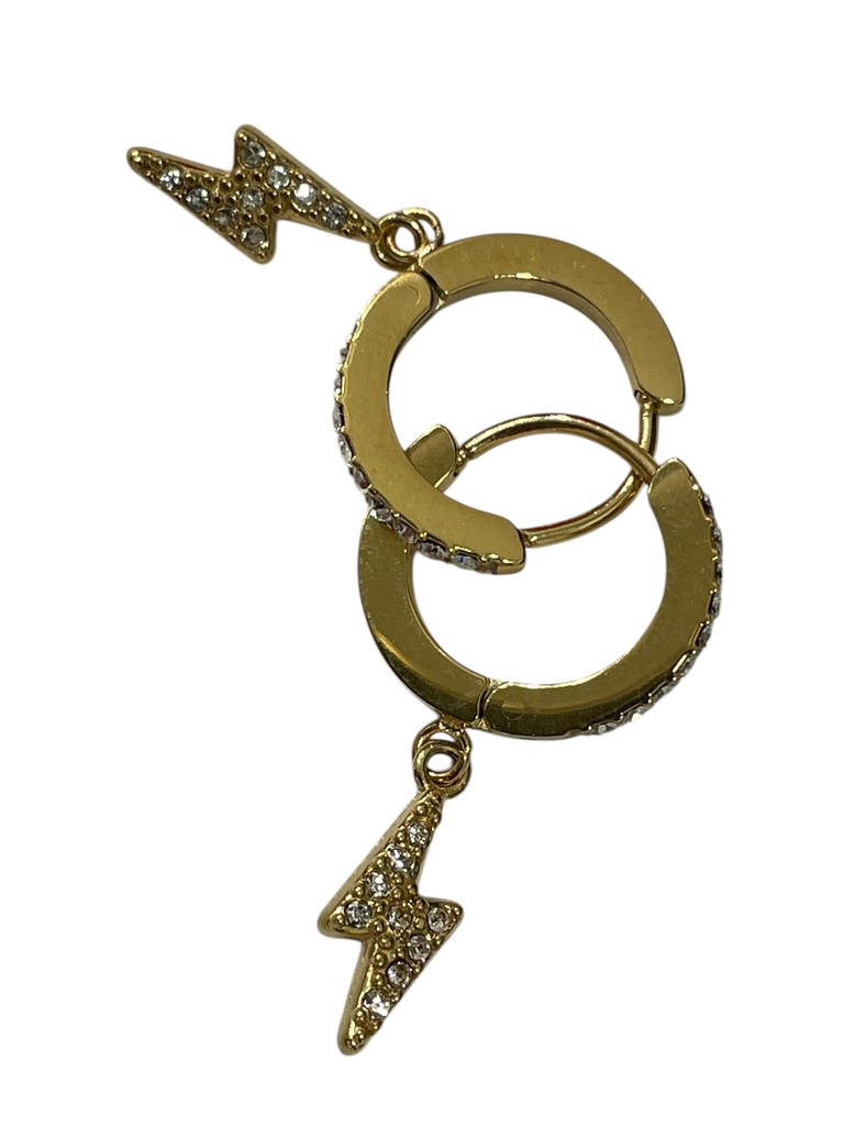 [GAR-SIAN-BO-29-01] Boucles d'oreilles 'Sian' – Acier – By Garance