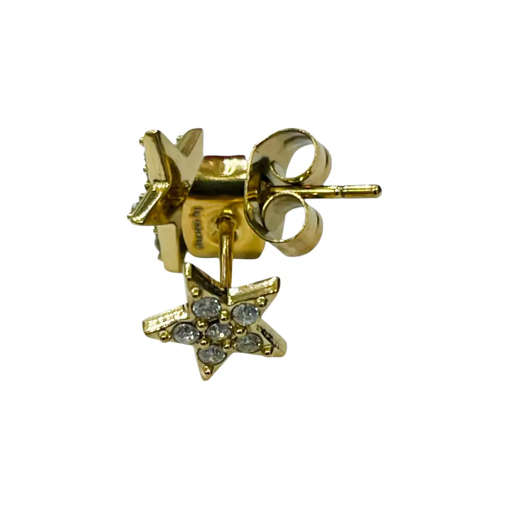 [GAR-STAN-BO-12] Puces d'oreilles 'Stan' – Acier – Oxyde de zirconium – By Garance