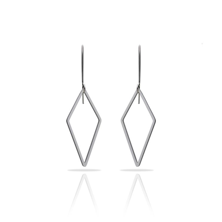 [RAS-3112009] Boucles d'oreilles 'Esencial' – Laiton plaqué argent – RAS