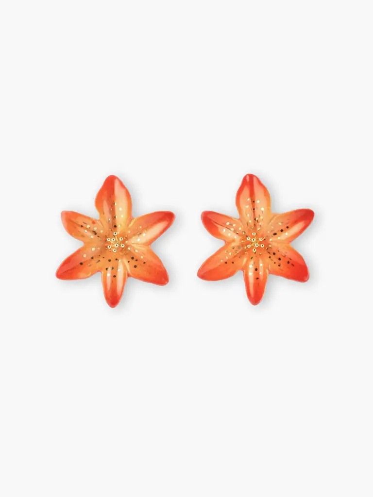 [NACH-J1024] Puces d'oreilles 'Lys Tigrée' – Nach