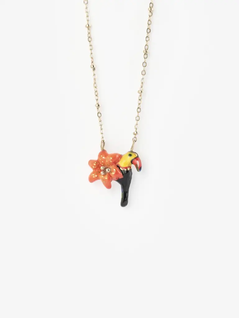 [NACH-U369] Collier 'Lys et Toucan' – Nach