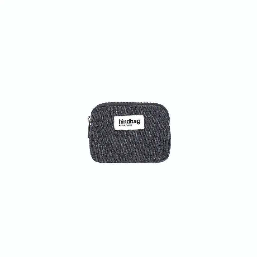 [HIND-7HINDLILI_DG] Pochette 'Lili' – Denim gris – Hindbag
