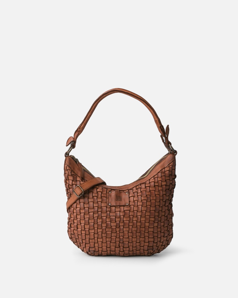 [BIBA-KA23-CAMEL] Sac à bandoulière 'Kansas' – Camel – Biba