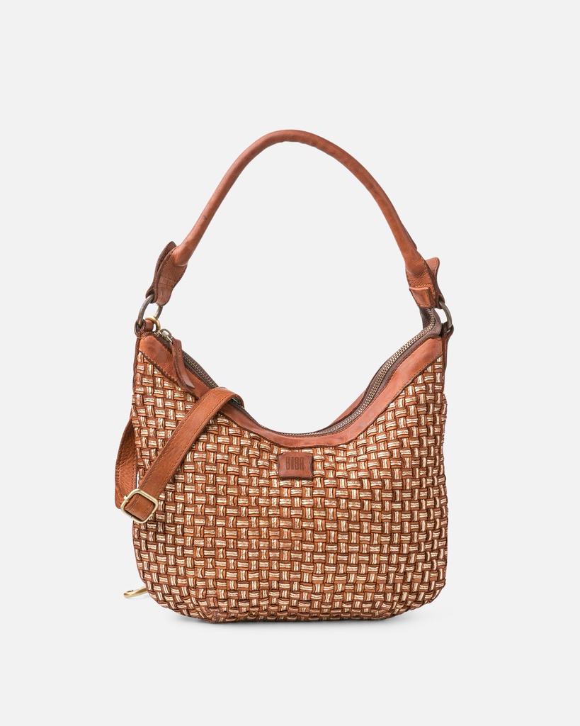 [BIBA-KAB23L-CAMEL] Sac à bandoulière 'Kansas Blink' – Camel – Biba