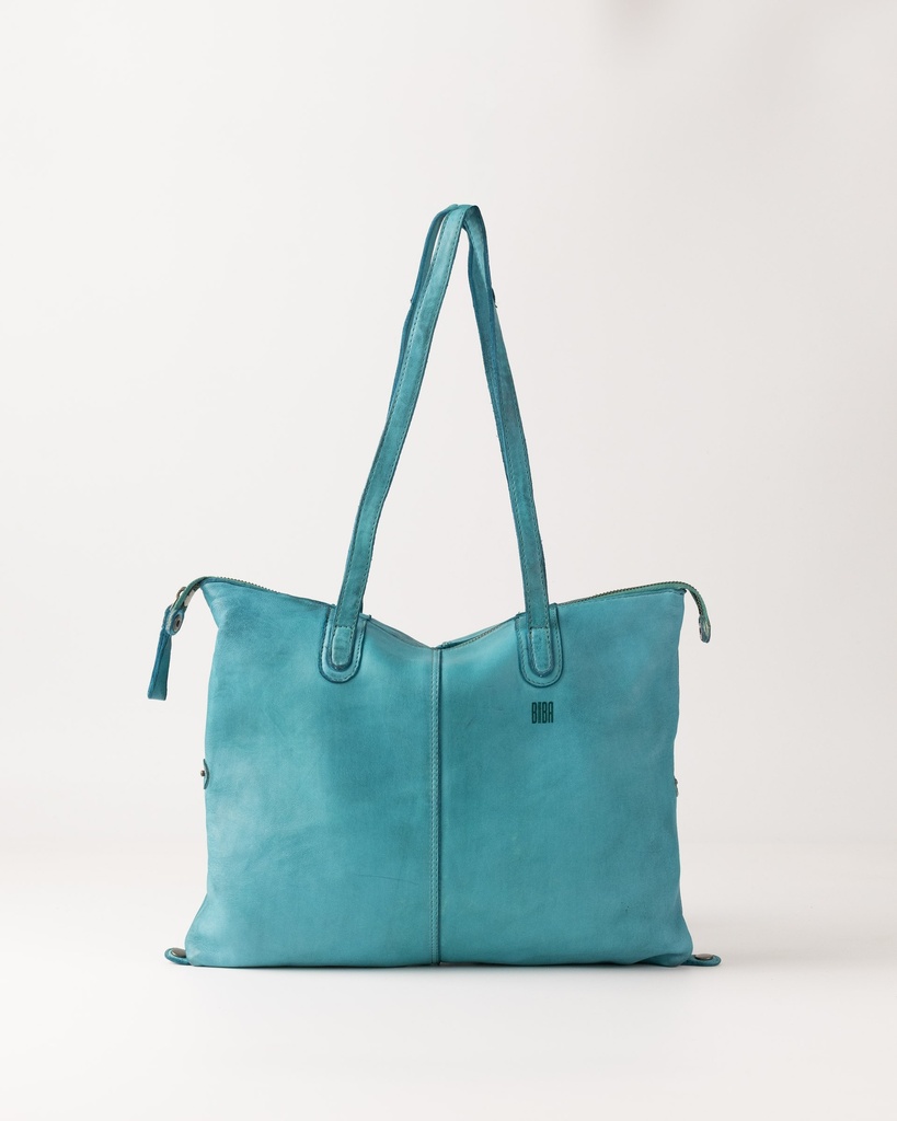 [BIBA-HOP1L-VERT_D_EAU] Sac à bandoulière 'Hooper' – Vert d'Eau – Biba