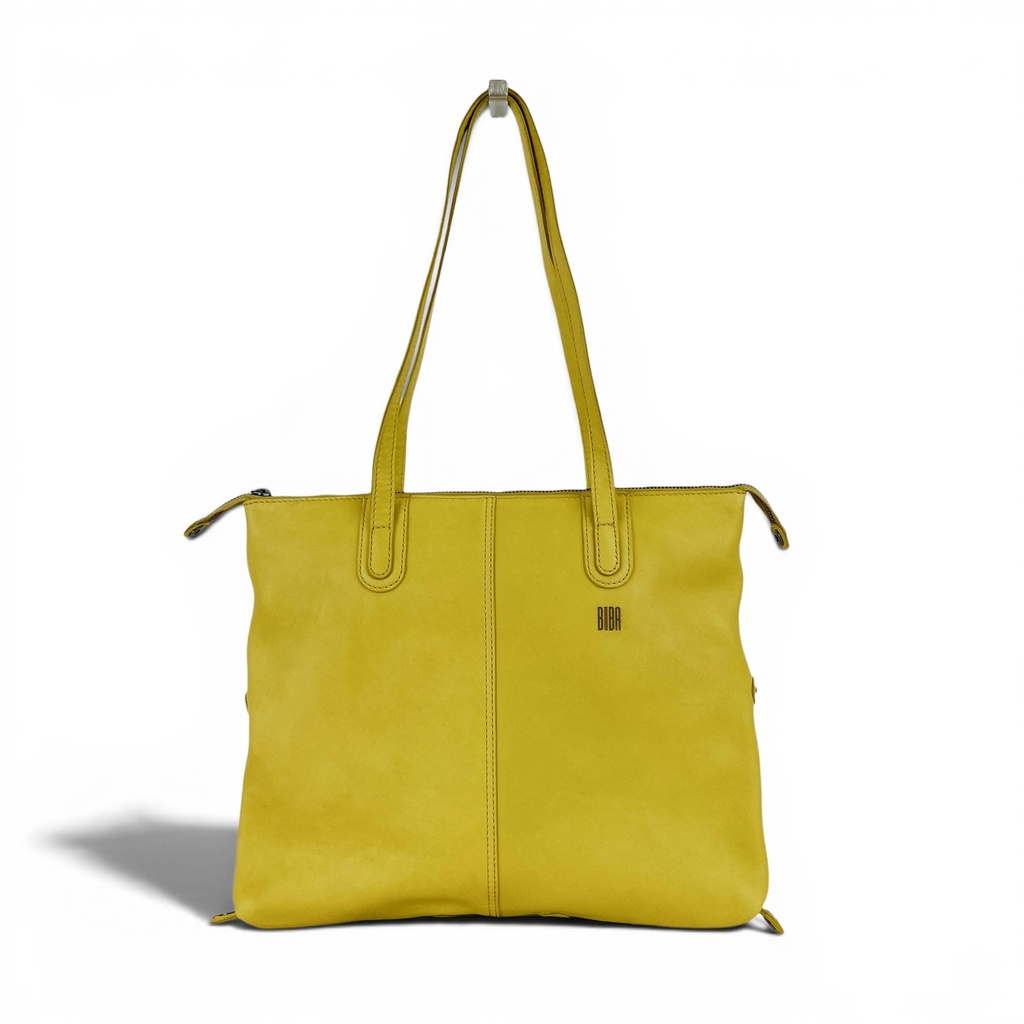 [BIBA-HOP1L-JAUNE] Sac à bandoulière 'Hooper' – Jaune – Biba