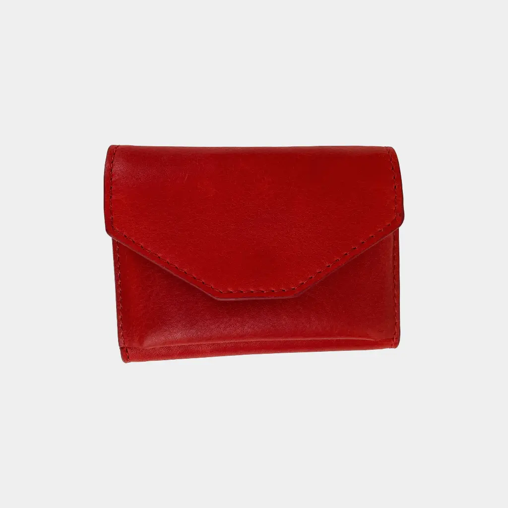 [LEA-JOE-VPF-ROUGE] Portefeuille 'Joe' – Rouge – Léa Toni