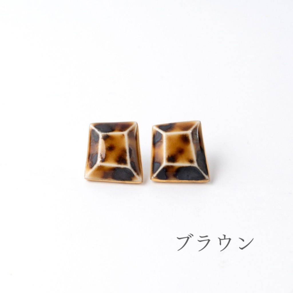 [NANA-P-QABE-CLIP] Boucles d'oreilles à clip 'Quartz' – Nanayosha
