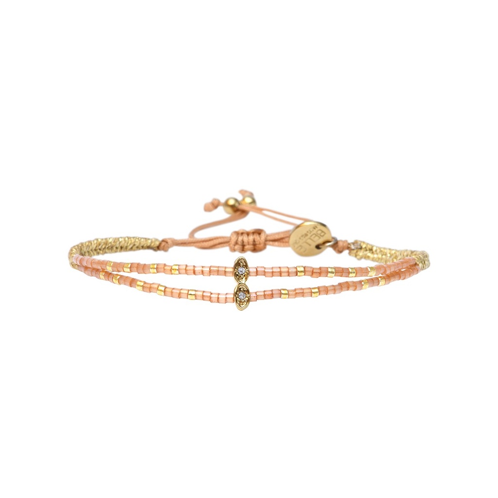 [BELLE-U-SAHA-B2625BR-SBF] Bracelet 'Ella – Sahara' – Belle Mais Pas Que