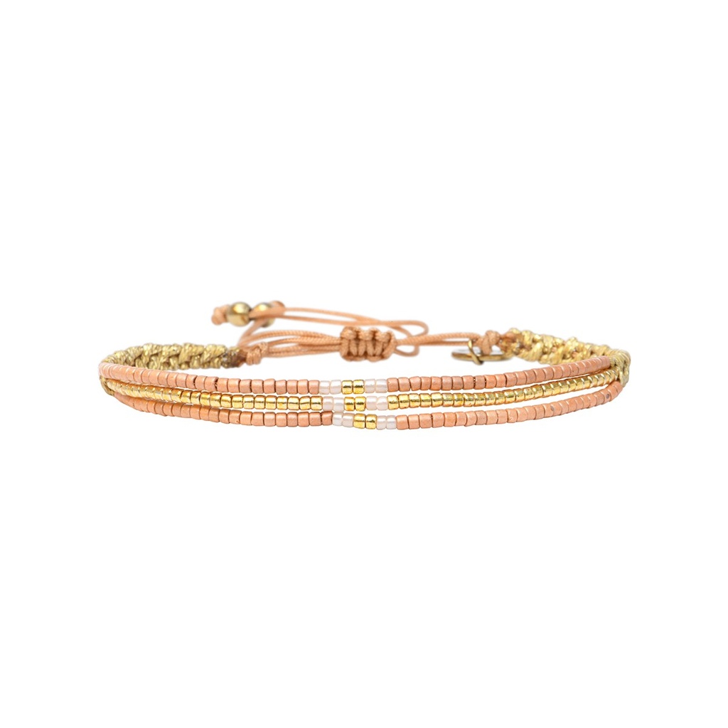 [BELLE-U-SAHA-B2626BR-SBF] Bracelet 'Romy – Sahara' – Belle Mais Pas Que