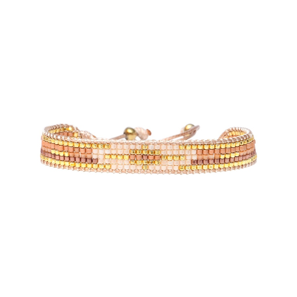 [BELLE-U-SAHA-B2629BR-SBF] Bracelet 'Joy – Sahara' – Belle Mais Pas Que