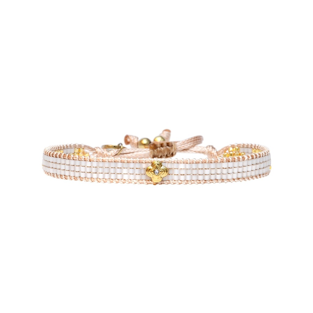[BELLE-U-SANT-B2559BL-SBF] Bracelet 'Lily – Santorini' – Belle Mais Pas Que
