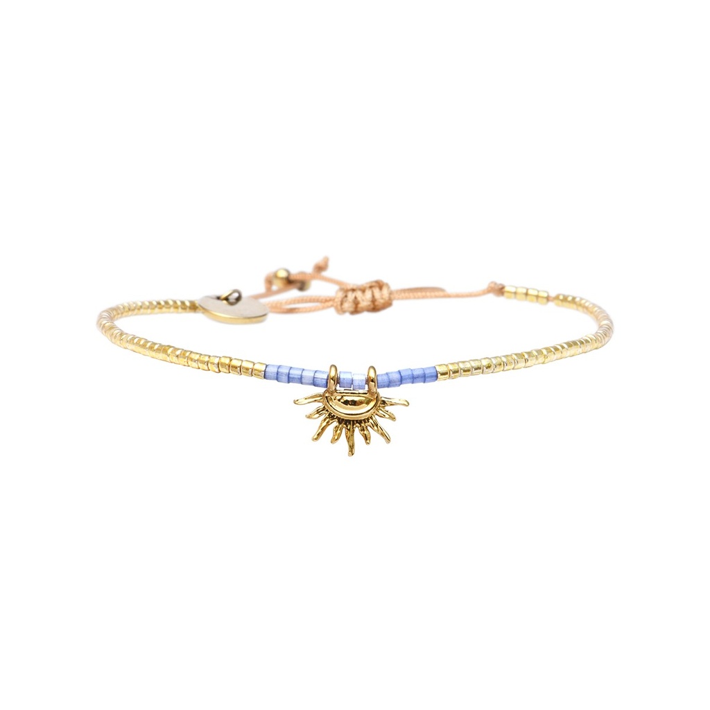 [BELLE-U-SANT-B2563BL-SBF] Bracelet 'Livia – Santorini' – Belle Mais Pas Que