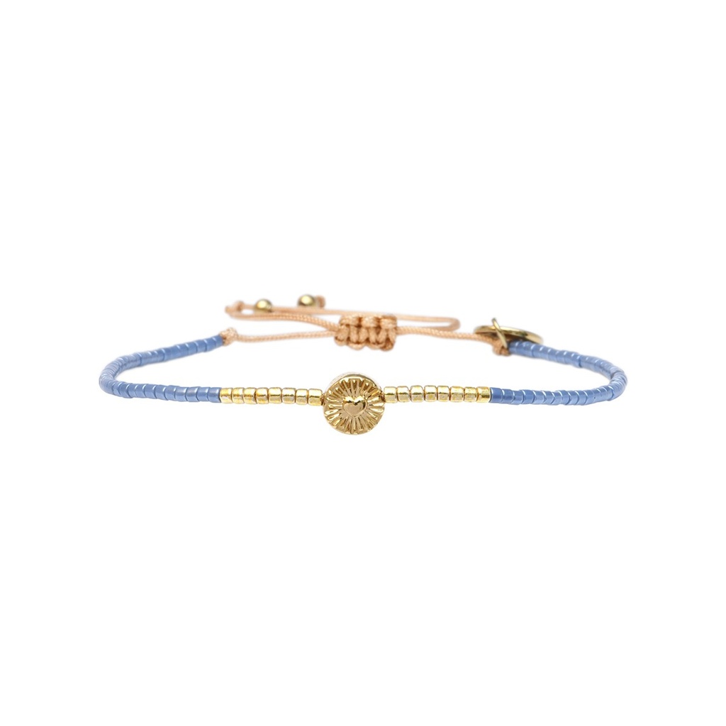 [BELLE-U-SANT-B2592BL-SBF] Bracelet 'Lyana – Santorini' – Belle Mais Pas Que