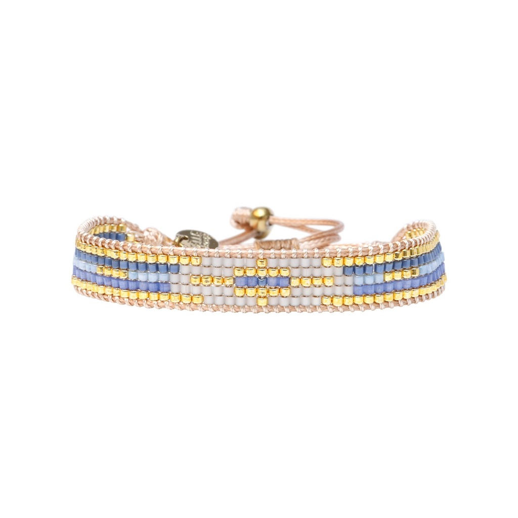 [BELLE-U-SANT-B2629BL-SBF] Bracelet 'Joy – Santorini' – Belle Mais Pas Que