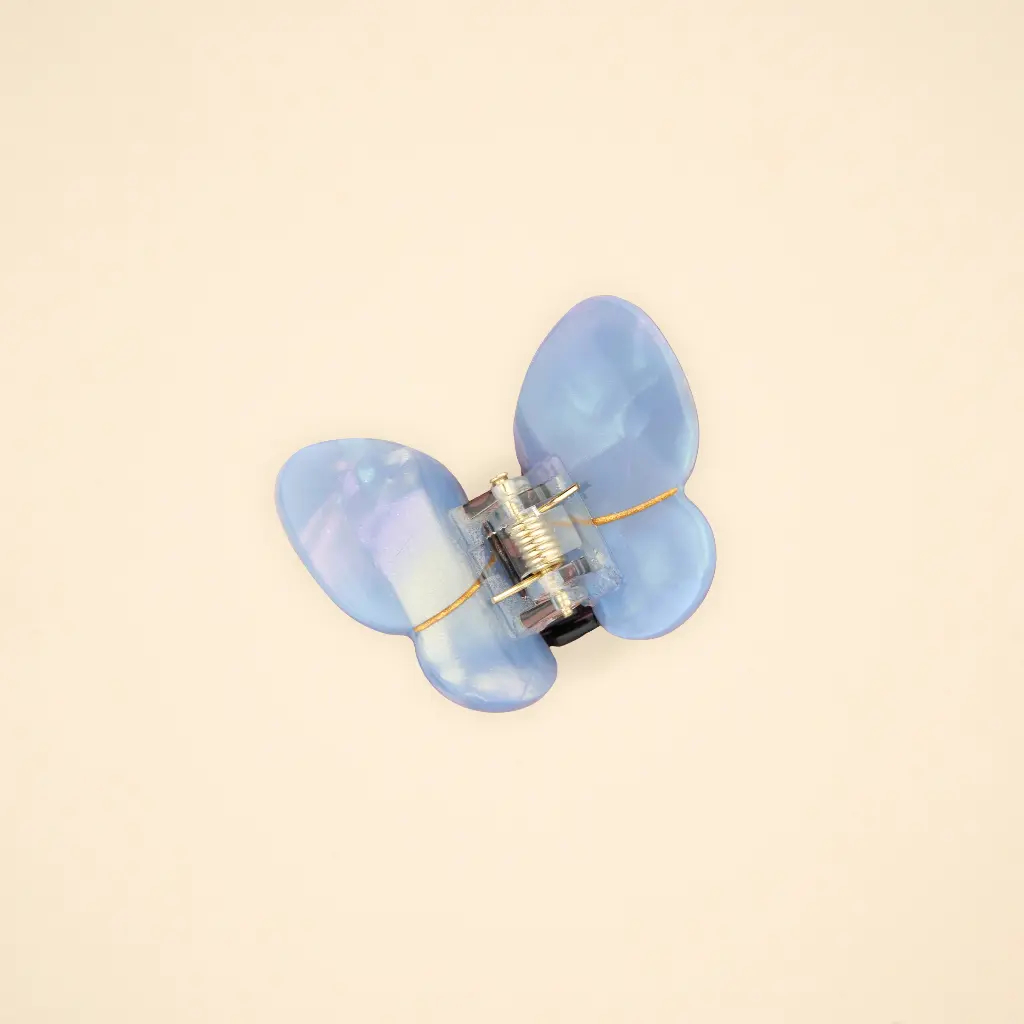 [COU-MINIPINCEPAPILLONLAVANDE] Mini pince à cheveux 'Papillon Lavande' – Coucou Suzette