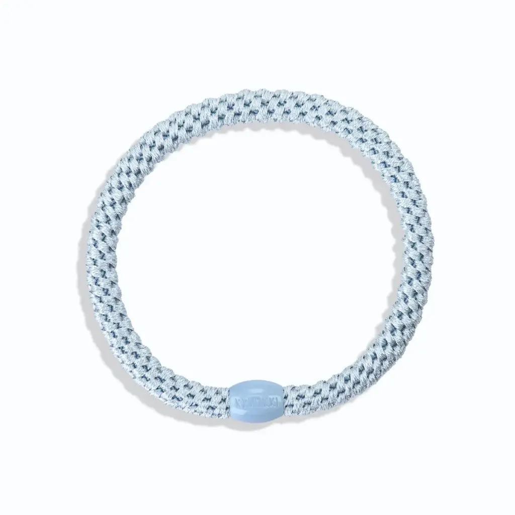 [KNKK-25483] Élastique – Slim – Bleu ciel – Uni – Kknekki