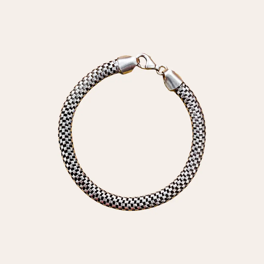[BRAR-0586-20,5] Bracelet snake – Argent 925 [0586]