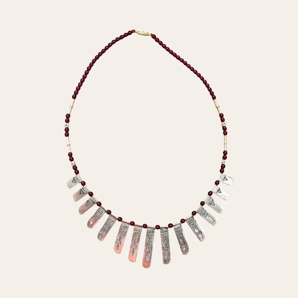 [COAR-0026] Collier touareg – Argent 835 [0026]
