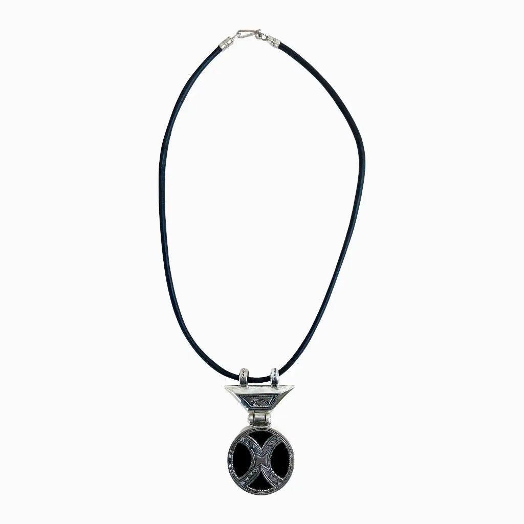 [COAR-0028] Collier touareg – Argent 835 [0028]