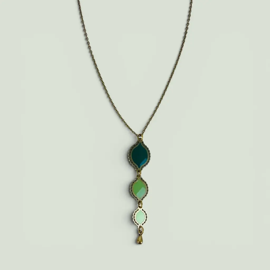 [BLAISE-RUM-R1.1.1B] Collier court 'Rumba – Flamenca' – Amélie Blaise