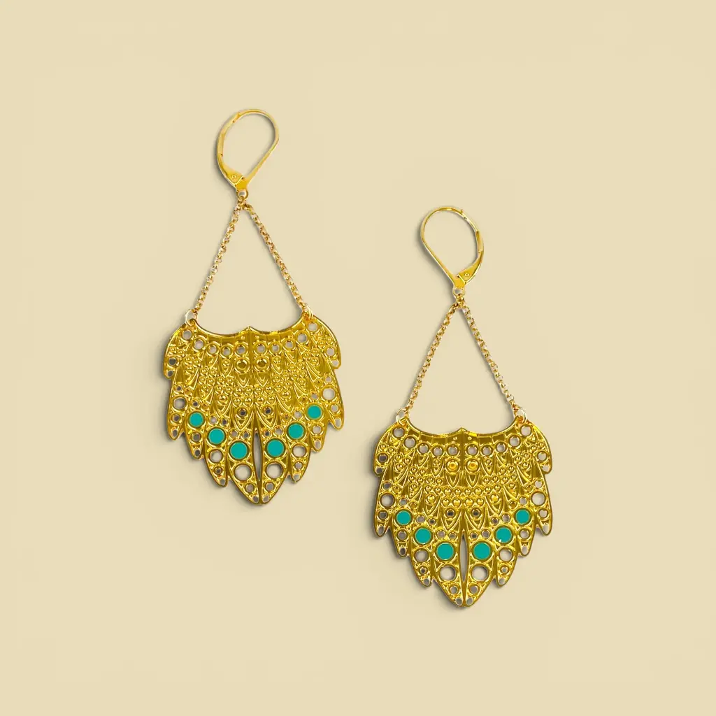 [BLAISE-SAR/BOGM] Boucles d'oreilles 'Sarah Bernhardt' – Amélie Blaise