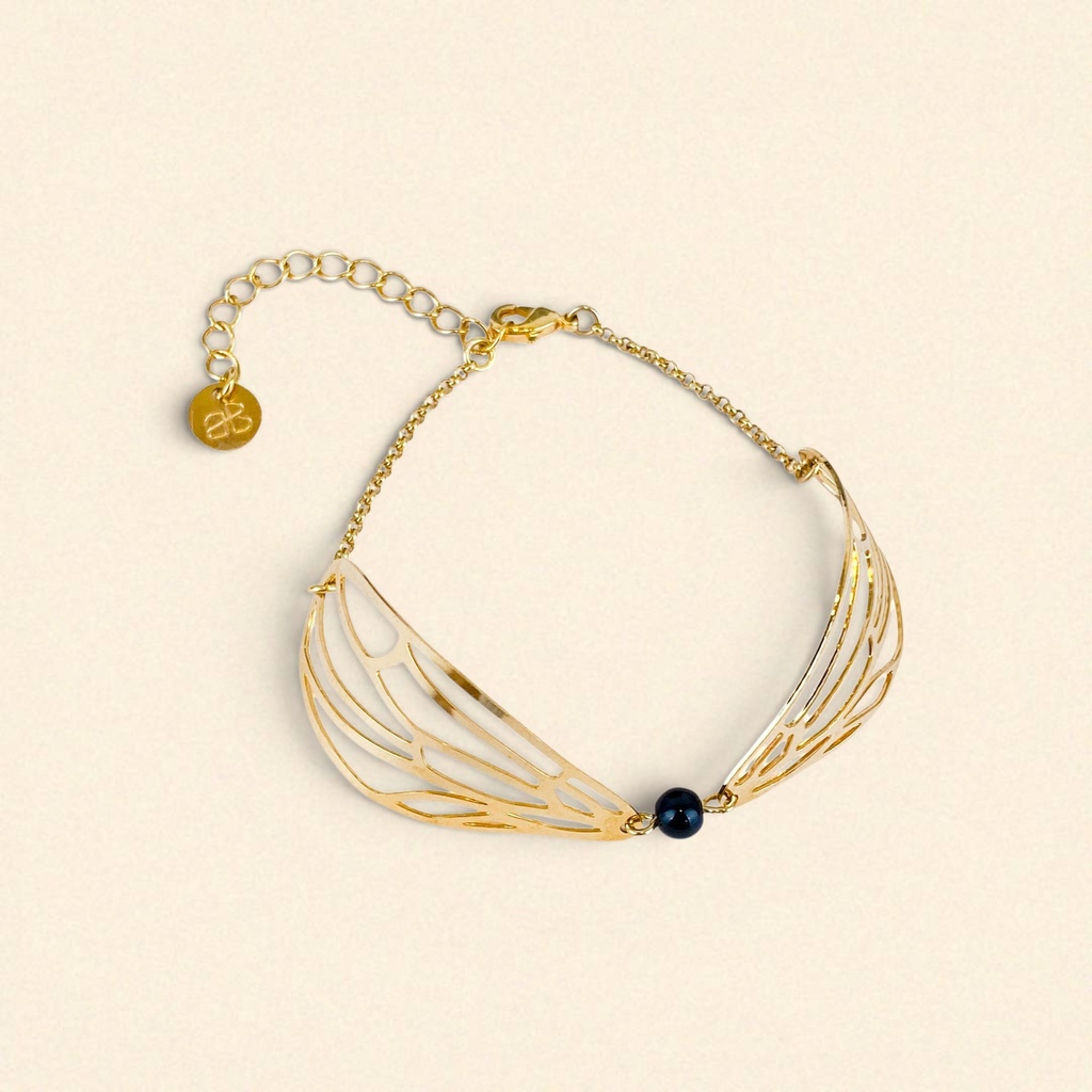 [BLAISE-CLA-0415] Bracelet 'Classiques – Libellule' – Amélie Blaise
