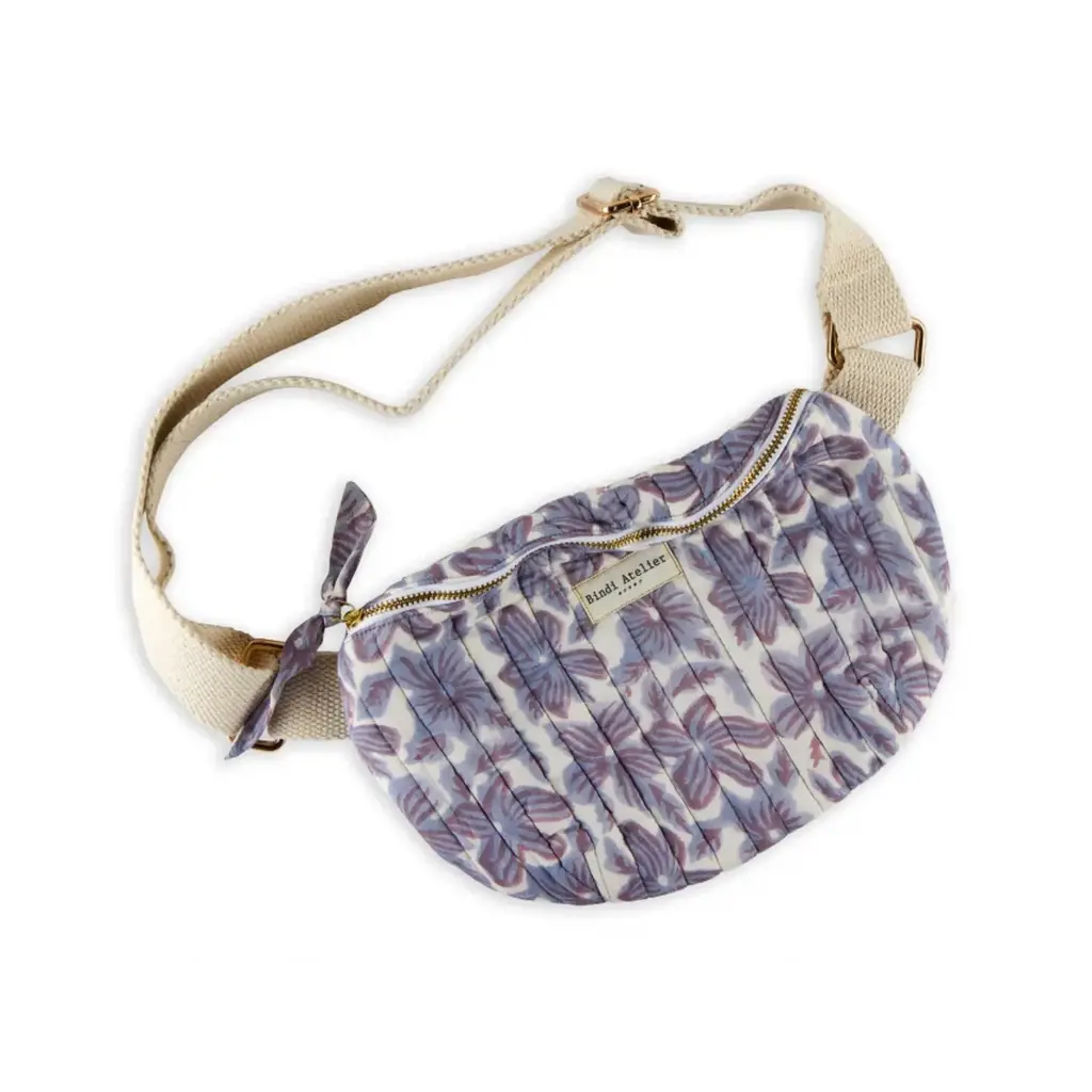 [BIND-SBA_MAN_AZU] Sac banane 'Manoa Azul' – Bindi Atelier