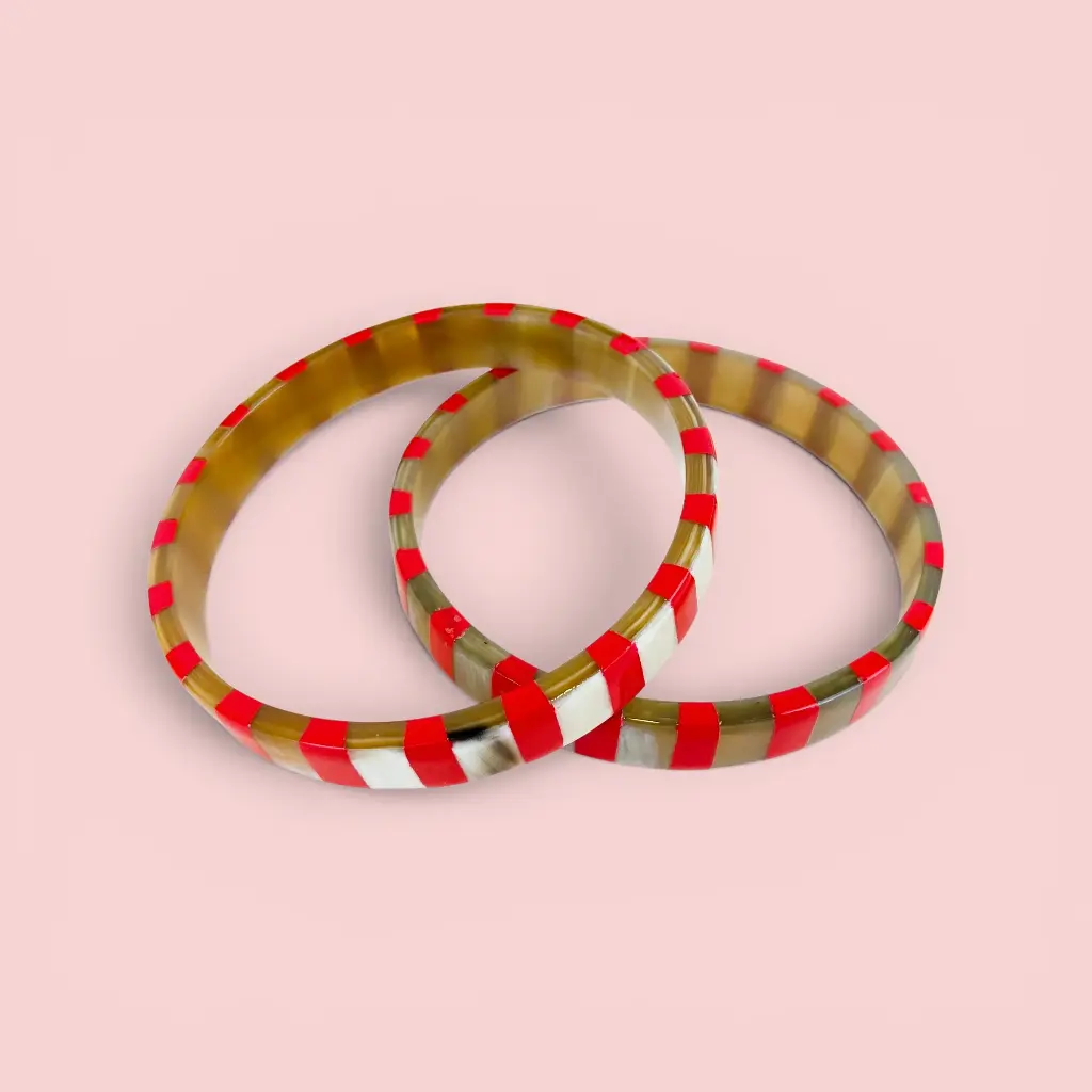 [SOYA-LTB02.12.L] Bracelet – Rouge – Large – À l'unité – Soyang Paris