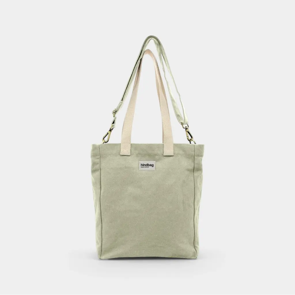 [HIND-7HINDPAUL_VAR] Cabas 'Paul' – Vert argile – Hindbag