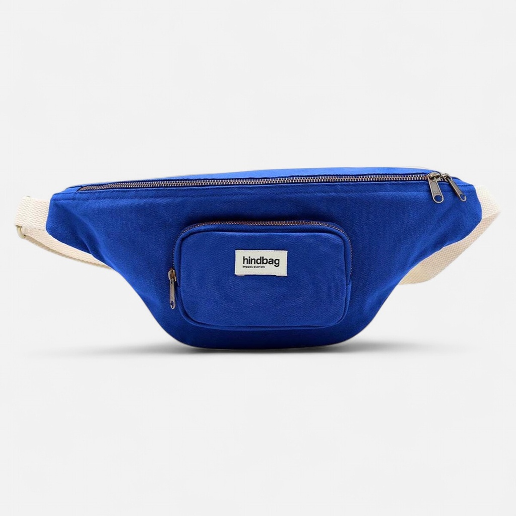 [HIND-7HINDSOFIA_BE] Sac banane XL 'Sofia' – Bleu électrique – Hindbag