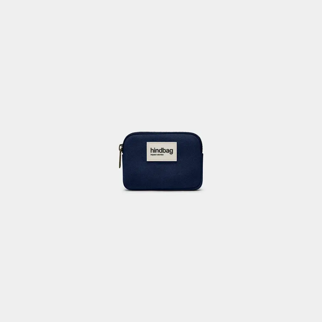 [HIND-7HINDLILI_BM] Pochette 'Lili' – Bleu marine – Hindbag