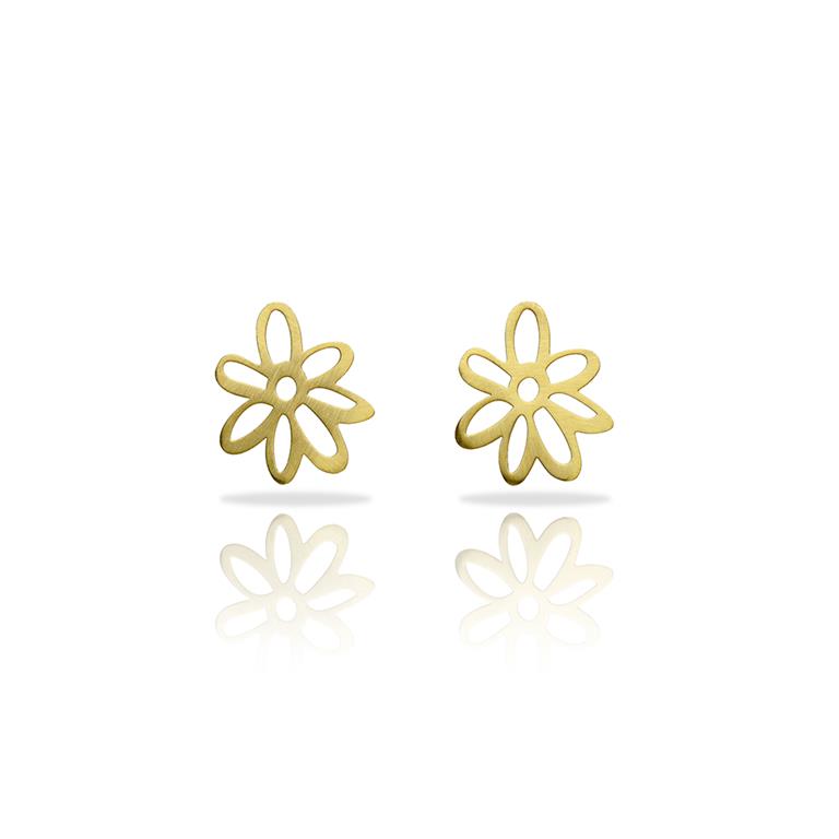 [RAS-3106002] Boucles d'oreilles 'Awen' – Laiton plaqué or – RAS