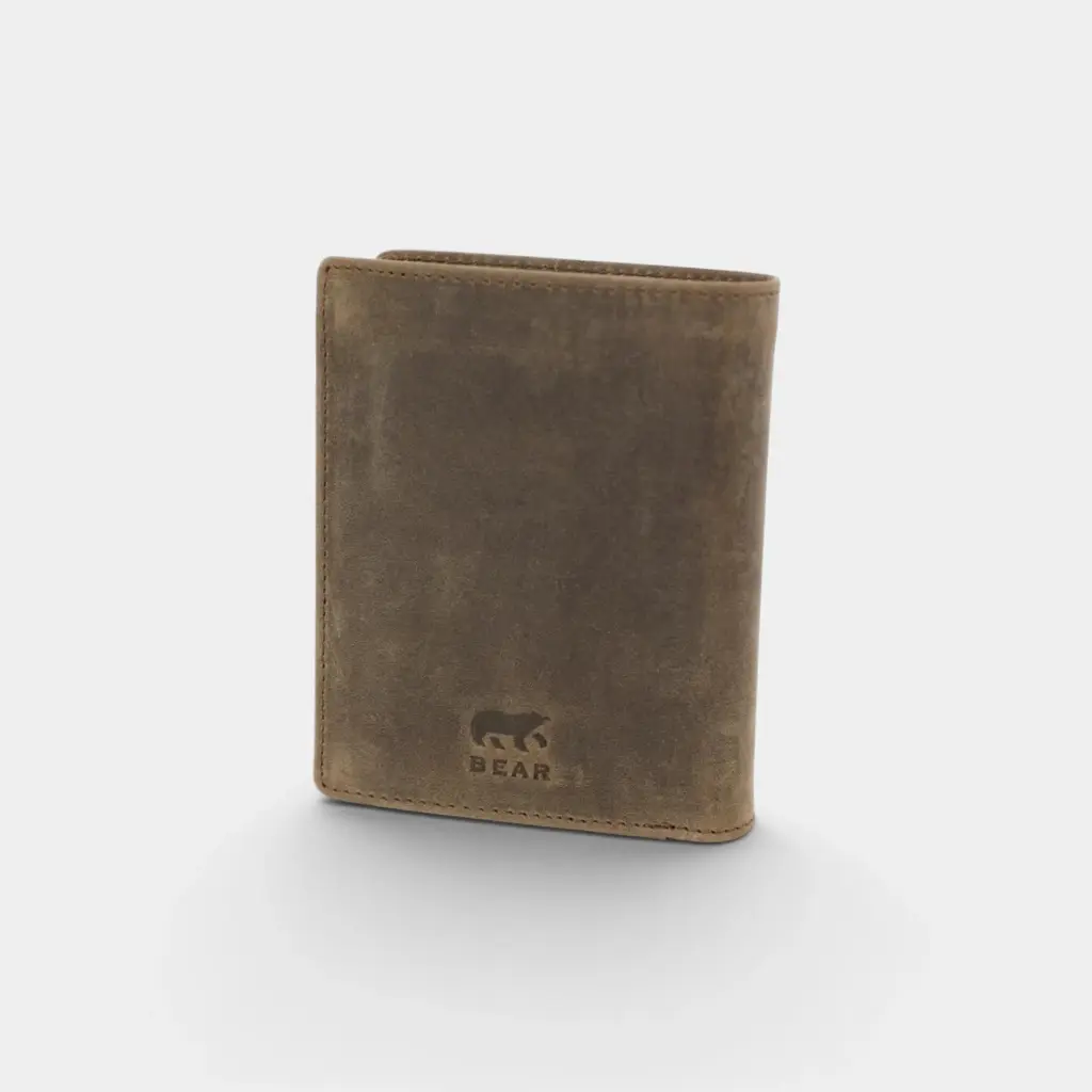 [BEAR-HD7252-BROWN] Portefeuille 'Klaas' – Brun – Bear Design