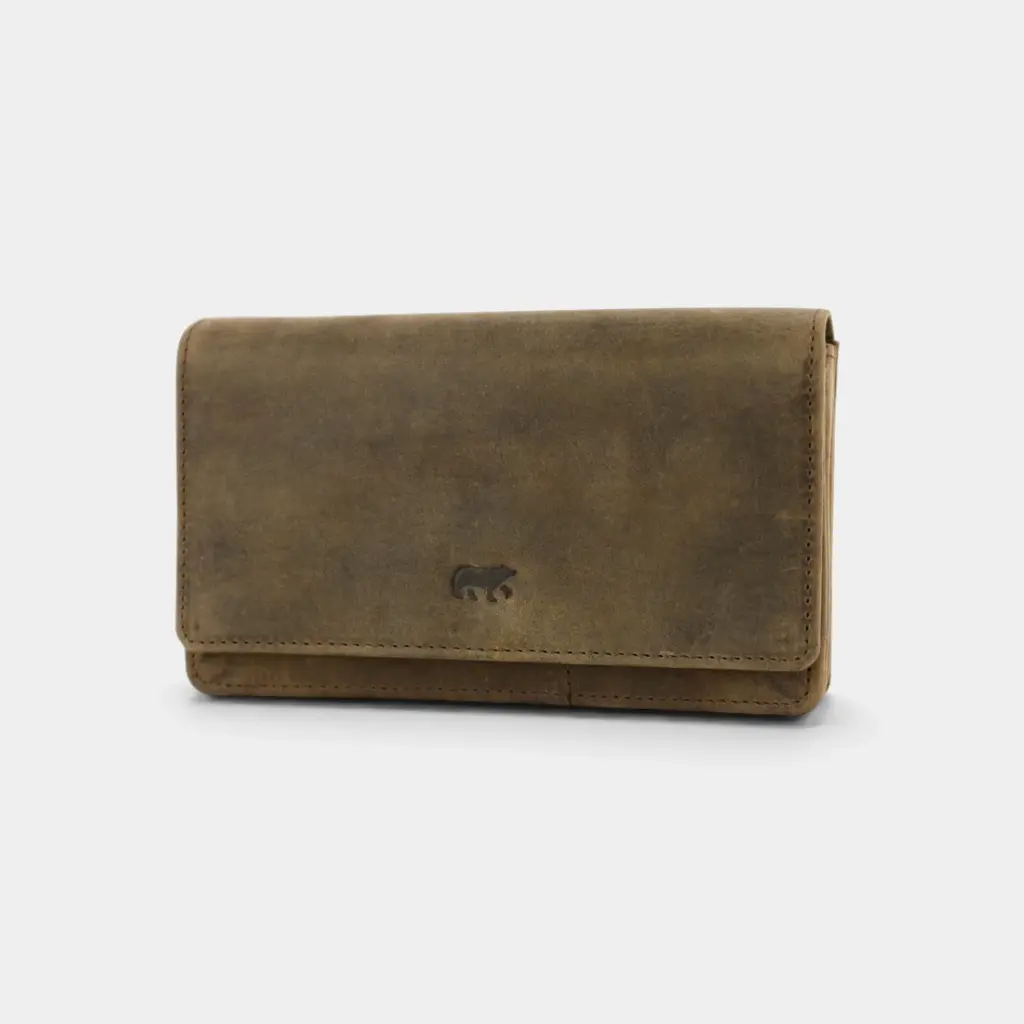 [BEAR-HD782-BROWN] Portefeuille 'Emma' – Brun – Bear Design