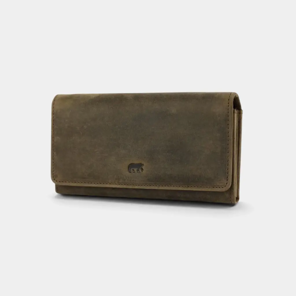 [BEAR-HD9918-BROWN] Portefeuille 'Noor' – Brun – Bear Design